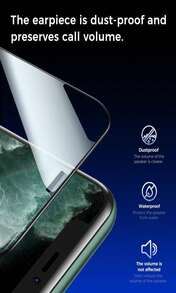 MAGIC JOHN 2 Pack For  11 Pro Max_XSMAX 65 Inch Tempered Glass Screen Protector, Auto Dust-Elimination Installation, Bubble Free, HD Clear, Easy Installation - White - View 6