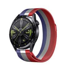 Pulseira de Alça Milanese de 22 mm Compatível com Samsung Galaxy Watch 6/5/4 44mm/40mm, Samsung Galaxy Watch 3, Amazfit, GT 2/3/4 46mm/2e