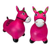 Horse Upa Upa Jump Jump With Musical Direct From The Factory - Berwarna merah muda - View 1
