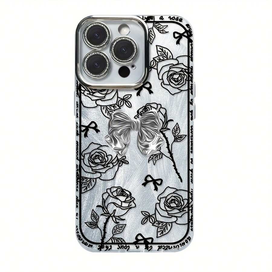 Funda para teléfono (1 unidad) Nueva funda para teléfono móvil con degradado de colores y tecnología IMD Laser, compatible con toda la serie 6/15/14/13/12/11 (13/14 Pro/15 Plus/16 Pro), con protector de lente, resistente a los golpes, diseño híbrido clásico. - Colores mixtos 1 - Ver 1