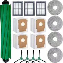 Replacement Kit For IRobot Roomba Plus505/405, Including Main Brush, Side Brush, Filter, Cloth, Dust Bag, Robot Vacuum Cleaner Parts & Accessories - As Shown In Color - View 1