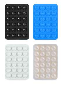 3/4 件硅胶手机粘性手柄,防滑硅胶粘性手机支架粘性手机壳支架免提手机配件支架用于自拍和视频,1/2/5/10/50/100 件,多功能手机配件,适合所有型号 - 彩色 - 查看 22