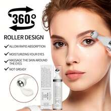 Xioimy Crema para el contorno de ojos de 15ml 345, con una hidratación profunda y reafirmante, formulada con niacinamida, pantenol y ácido hialurónico para una zona del ojo suave, flexible y radiante. Adecuada para todo tipo de pieles. - Blanco - Ver 4