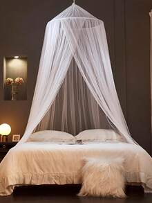 1pc Highly Dense Dome Mosquito Net, Ceiling Hanging Baby Mosquito Net, Folding Tent, Princess Style, No Installation, Party Decor - Multicolor - View 4