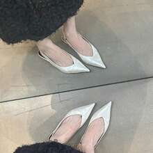 Bow-Decorated Sandals, Elastic Strap On The Heel, Summer Lady Style Basic Chinoiserie Home