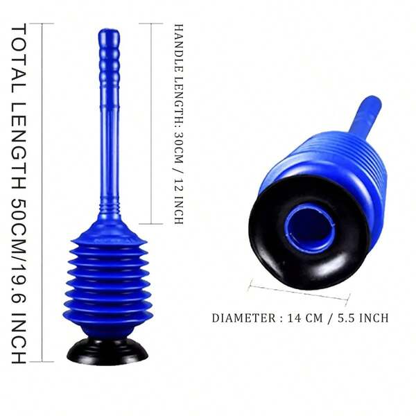 Destaponador de inodoro, herramienta de baño, suministros de baño, ventosa manual