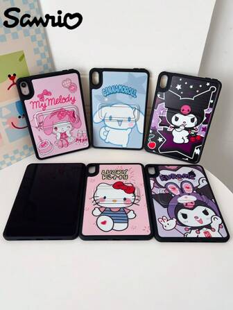 Sanrio Cute My Melody Tablet Case For IPAD MINI 6 & Other Tablets, Cartoon Kuromi Silicone Protective Sleeve Cover For IPAD Air 3