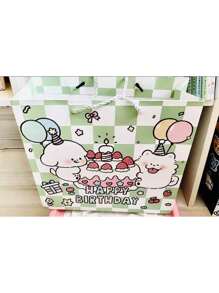 Bolsas de regalo grandes y lindas para perros de varios colores, de alta calidad y delicadas, con gran capacidad para regalos de cumpleaños/festivales. Tamaño: 30 cm de largo x 28 cm de ancho x 0.5 cm de altura