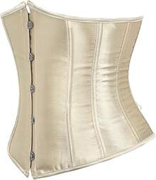 Women's Underbust Corset Tops 2025 Adult Halloween Costumes Cosplay Historical Reenactments Themed Parties Elegant Temperament-Enhancing Comfortable Style - 紫色 - 查看 2