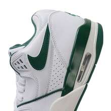 Nike Zapatillas casuales para hombre - AIR FLIGHT 89 LOW Blanco y Verde Zapatos deportivos HJ4484-102 - Blanco/Verde abeto/Blanquecino fantasma - Ver 7