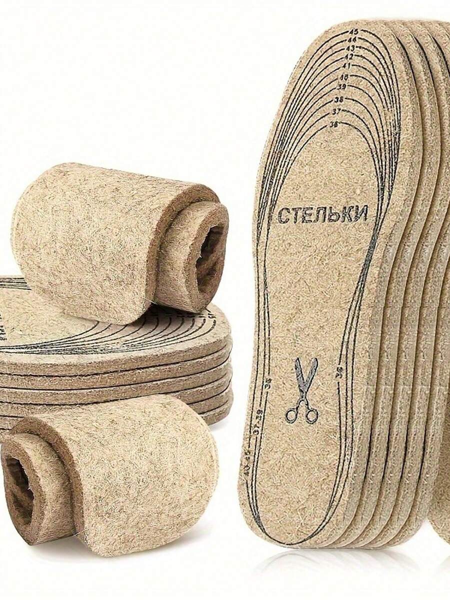 2 pares de plantillas acolchadas gruesas, que absorben los golpes y alivian la presión, adecuadas para zapatos deportivos, con tamaño personalizable