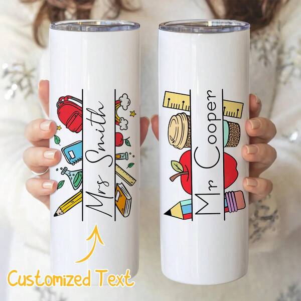 Teacher Tumbler, Custom Teacher Tumbler With Handle Gift For Teacher Appreciation Gift Teacher Thank You Teacher Travel Mug Teacher Cup Teacher Tumbler, Custom Teacher Cup, Teacher Tumbler, Teacher Travel Mug, Teacher Name Tumbler, Teacher Appreciation, Teacher Thank You, Teacher Gifts, Teacher Tumblers, Back To School Cup, Personalized Teacher, Cute Teacher Cup