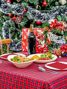 5x5英寸红色鸡尾酒餐巾纸，一次性饮料甜点餐巾纸，适用于圣诞节、生日、婚礼和其他节日 - 紅色 - 查看 7