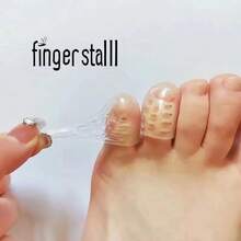 100 件硅胶透明脚趾保护套,适合穿高跟鞋的女性和脚部敏感的人。硅胶脚趾套保护脚趾、手指,乳胶橡胶手指保护套,耐磨透气防滑脚趾保护套,无痛单指保护套,透气弹性指套,防刮防咬手指保护套,男女通用,适用于嵌甲、水泡和缓解疼痛。 - 無色 - 查看 6