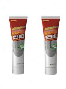 JAYSUING 2pcs Household Cleaning Gel, Refrigerator And Washing Machine Seal Stain Cleaner, Multi-Purpose Decontamination Gel, Suitable For Sink, Bathtub, Toilet Seal Stains, Bathroom/Kitchen Stain Cleaning, Used To Remove Stubborn Stains In Bathtub Seals / Product Fully Upgraded / New And Old Models Randomly Shipped / 10g More On Original Weight As Bonus For Customers, Price Remains The Same, Product Effect Consistent And To Use