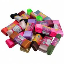 Satin Ribbon 38mm No. 9 Piece 10 Meters  Bows And Crafts - 105 Dưa lưới - Xem 2