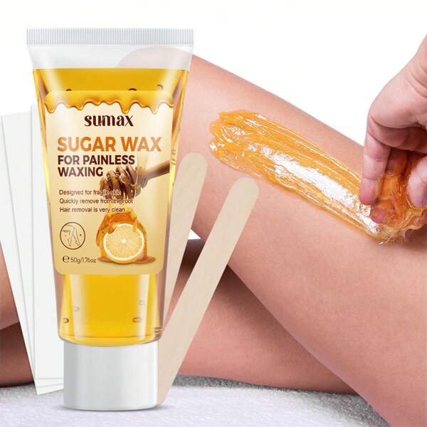 Lemon Honey Wax Mild Lemon Honey Wax | Rich In Natural Ingredients, Suitable For Facial And Body Hair Removal