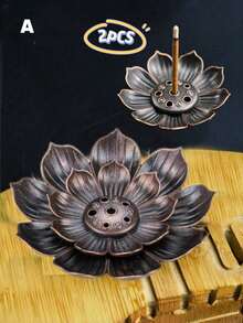 Wooden Household Incense Holder, Wooden Incense Thread Holder, Household Handmade Incense Thread Base, Thin Incense Holder (Product Batches Are Different, There May Be Color Difference, Mind Carefully Purchase - Multicolor - View 7