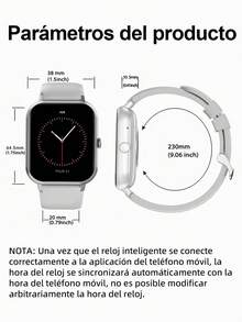 LIFEBEE Unisex Smart Watch, 1.83" HD Full Touch Screen, Wireless Call Smart Watch (Answering/Dialing Calls), Activity Tracker, 100+ Sports Modes, Pedometer, Message Notification, Fitness Tracker - Silver - View 7