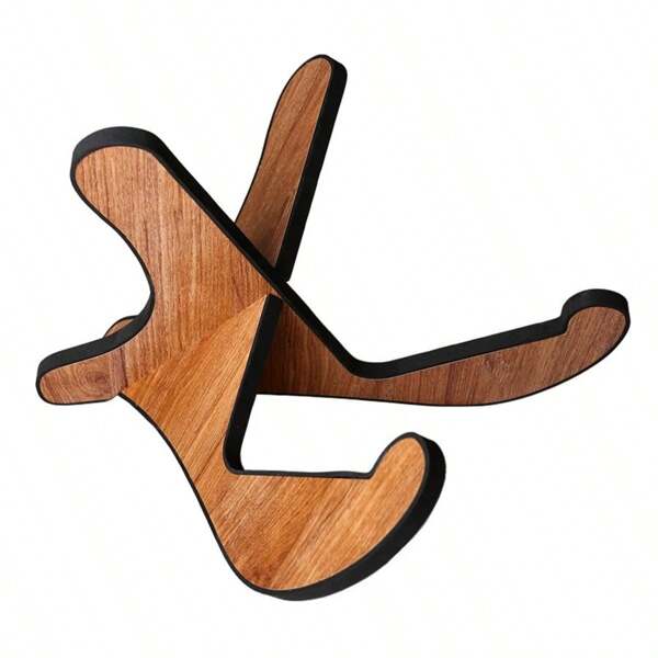 1pc Ukulele Vertical Wood Stand - Portable Wooden Holder For Easy Display And Storage Of Your Instrument, Suitable As A Music Lover's Spring Festival Gift,Music Organizer,Music>Instruments,Musica
