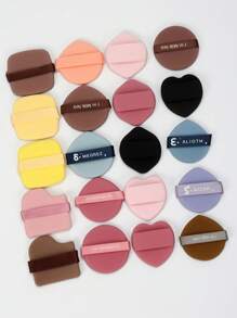 10/20/40/60/100 Pcs Color Mixed Beauty Sponge Makeup Tools