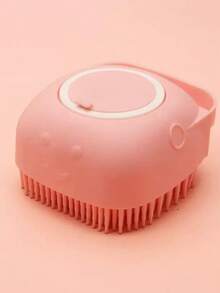 Pet Dog Bathing Brush, Cat Bathing Supplies, Silicone Massage Brush For Washing Small Dogs, All-In-One Pet Bathing Brush - View 1