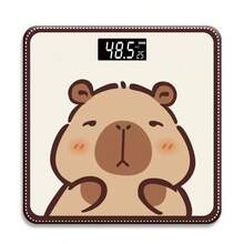 Báscula de capibara a batería, diseño de dibujos animados lindo, adecuada para uso familiar. - Multicolor - Ver 6