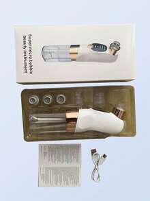 USB Rechargeable Blackhead Remover, Facial Pore Cleaner, Multi-Functional Electric Blackhead Vacuum Cleaner, Pore Cleansing Device, Beauty Product