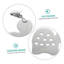 QY PRETYZOOM Stainless Steel Tablecloth Clips Taoge Table Cloth Holders Easy Install Fixator For Indoor Outdoor Use 2216 - as pic - View 6