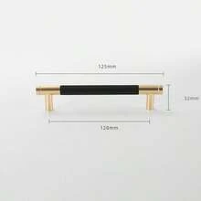 抽屉拉手，纹理旋钮，适用于金色抽屉拉手、铝制橱柜拉手、厨房盥洗台浴室橱柜拉手 - 彩色 - 查看 14