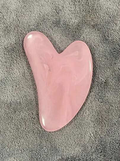 1/2/4 piezas Tabla Gua Sha, Masajeador corporal de resina acrílica, Raspador en forma de corazón de cera de abeja SPA, Eliminador de arrugas, Belleza, Productos de cuidado de la piel, Spa, Autocuidado, Herramientas de cuidado de la piel, Cuidado facial, Suministros para esteticistas, Masaje, Herramienta de masaje facial, Rodillo facial
