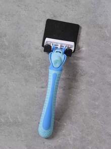 Razor Rack, Drill-Free Installation, Wall Mounted With Hooks For Power Cord And Plugs, Clothes, Etc., Home Bathroom Decoration - màu sắc - Xem 4