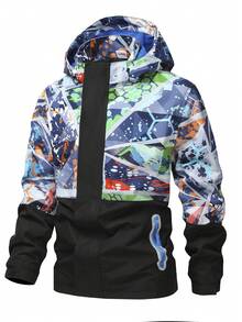 Tween Boys Casual & Fashionable Comfortable, Thermal Lined Warm Hoodie Jacket
