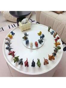 1/3/5件恐龙动物模型（款式随机不重复）恐龙咬手指玩具新奇模型动物恐龙摆件展示挂件饰品1/3/5件恐龙动物模型（带咬手指功能）款式随机，精致小巧，材质耐用，恐龙造型多样 - 彩色 - 查看 4