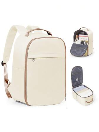 Mochila de viaje aprobada para equipaje de mano para mujeres, mochila deportiva casual impermeable de gran capacidad para trabajo, viajes de negocios, vacaciones, universidad y actividades al aire libre, regalo ideal para mamá, papá, hija, amigo, Día de Año Nuevo, Día de San Valentín, con dimensiones de 40x20x25 cm