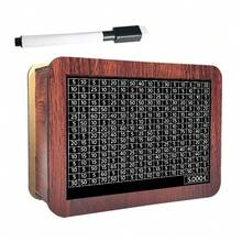 Wooden Budget Savings Box With Digital Display - Decorative Piggy Bank And Home Finance Planner, For Storing Cash/Coins - Black - View 17