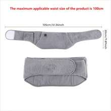 Hailicare Uterus Warmer Belt, Electric Heating Waist Belt, Graphene Heating, USB Charging, Handwarmer (Excluding Power Bank), Needs To Be Connected To Power Source For Use, Reaches Set Temperature In Approx. 8 Minutes