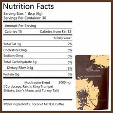 Mushroom Coffee USDA Organic With 6 Adaptogenic Mushrooms And MCT Oil, USA Grown Instant Coffee For Better Energy, Focus, Digestion, Immunity With Cordyceps, Lion's Mane, Turkey Tail, 30 Servings  3PCS - 3件 - 查看 5