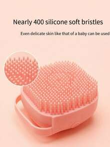 Pet Dog Bathing Brush, Cat Bathing Supplies, Silicone Massage Brush For Washing Small Dogs, All-In-One Pet Bathing Brush - View 4