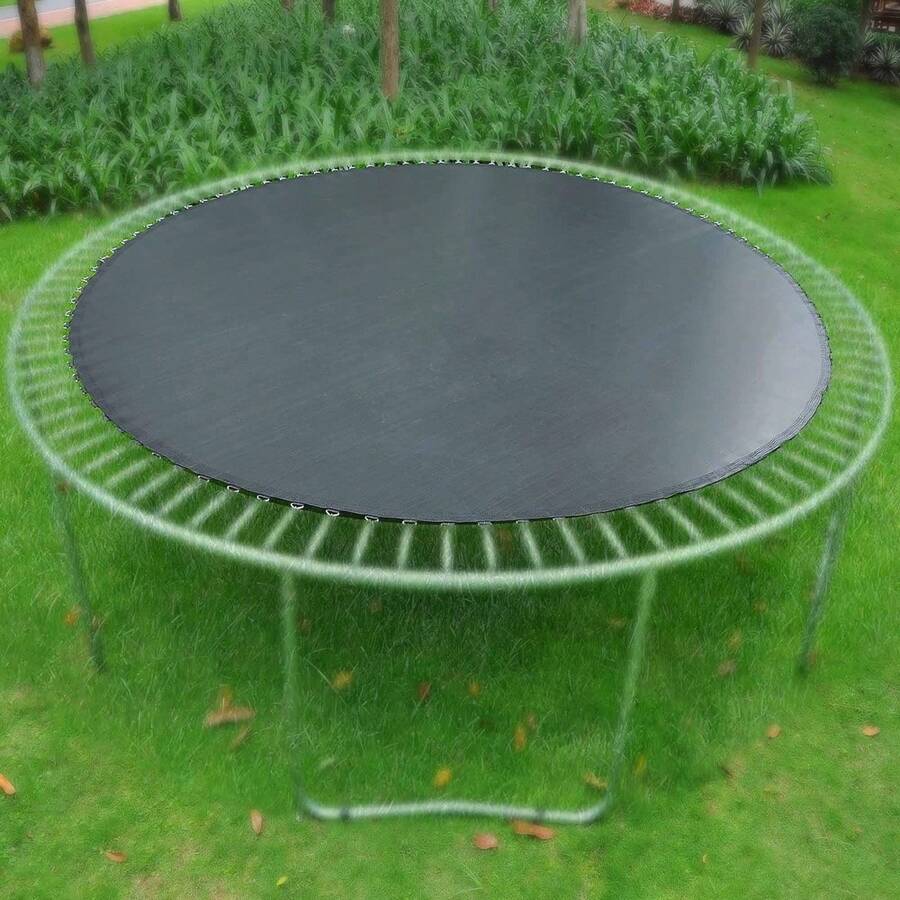 Trampoline Jumping Mat Replacement 13.3' For 15ft Round Frame 96 Ring 7" Spring