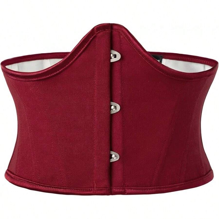 Corset Belt For Women Vintage Wide Waist Fasion Bustier Corset - 紅色 - 查看 1