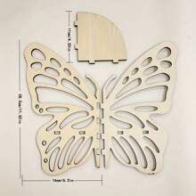 Butterfly Crystal Corner Shelf,Crystal Shelf Display Wooden Boho Wall Shelves,Crystal Holder Shelves Stands Christmas Home Decor,School Supplies,Back To School