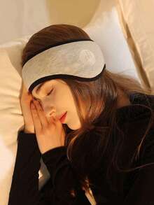 Sleep Noise Blocking Earmuffs And Adjustable Eye Mask Set - Soundproof Earplugs And Elastic Travel Nap Eye Mask, Suitable For Bedroom, Office, School, Relieve Insomnia (Black/Pink/Gray) - Back To School Supplies, Ideal Gift For Men And Women, Christmas And Halloween Sleep Mask - Multicolor - View 4