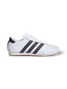 Adidas Giày Taekwondo nữ, kiểu dáng thường ngày, nhẹ, êm ái, thoáng khí, đế dày, có logo, thân thiện với da, đa năng, phù hợp đi tập gym, đi làm, thư giãn sau giờ làm, du lịch, hẹn hò, màu trắng JS1194 - Trắng/Đen - Xem 1