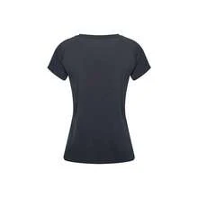 Under Armour Women's Knit Crew Neck Short Sleeve Athletic Training Breathable T-Shirt, Yoga & Pilates Top - Black - View 2