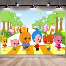 Animation P-Plim Photo Background (Multiple Styles) For Photophones For Photos Art Paper Photography Background Backdrops Christmas - Style 4 - 查看 1