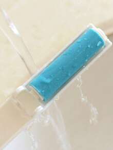 1 pieza Rodillo de pelusas plegable de PP, rodillo de pelusas sólido diario para ropa y muebles