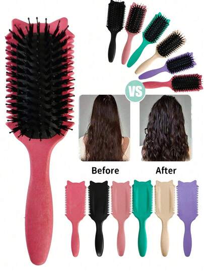 2025 Curling Hair Styling Comb, Wet Hair Styling Brush, Create Perfect Curly Hair Styles And Volume, Suitable For All Hair Types, Gift For Women