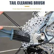 3pcs/Set - Bicycle Motorcycle Chain Cleaning Brush - Easily Remove Dirt From Bicycle Chain, Motorcycle/Bicycle Chain Brush, Instantly Clean Your Motorcycle Or Bicycle Chain