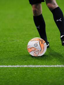 Custom Engraved Pro Size 5 Soccer Ball, Unique Football Gifts, Suitable For Training And Competition - Personalised With Name And Logo For Home Decoration, Birthday, Anniversary, Halloween, Wedding, Valentine's Day Gifts